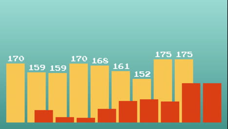 animation of data processing and diagrams over gray background