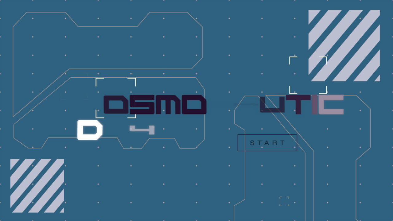 Cosmonautics Day with digital HUD elements on spaceship monitor