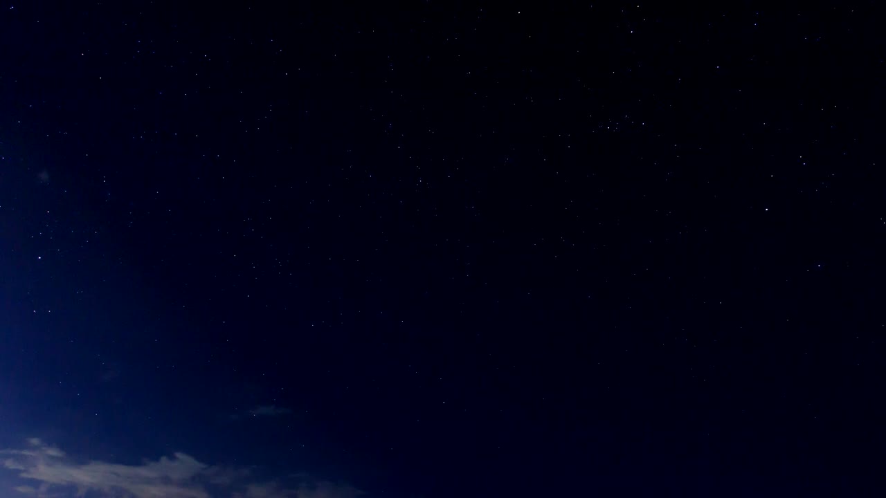 아름다운 밤하늘, 별빛 리, 4k 타임스