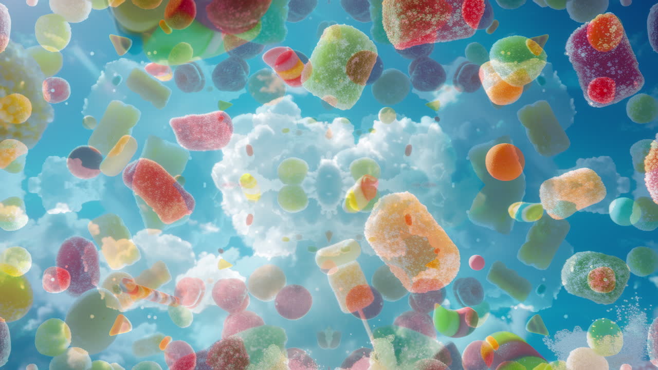 과자 및 사탕 수집