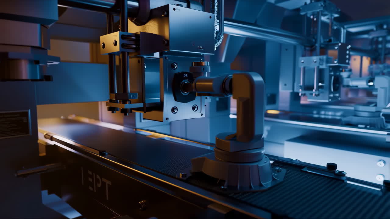 Automated manufacturing machine