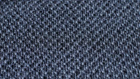 close-up of knitted fabric texture