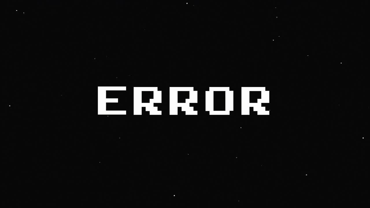 texto de blockchain con efectos de pantalla de glitch en un fondo negro. gráficos en movimiento.