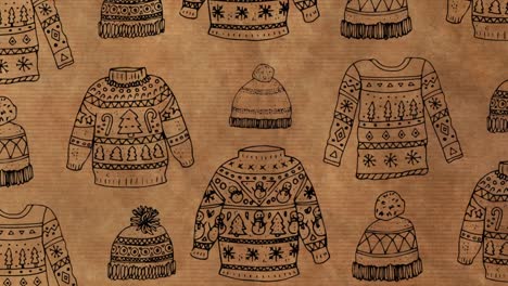 papel de embalaje de navidad