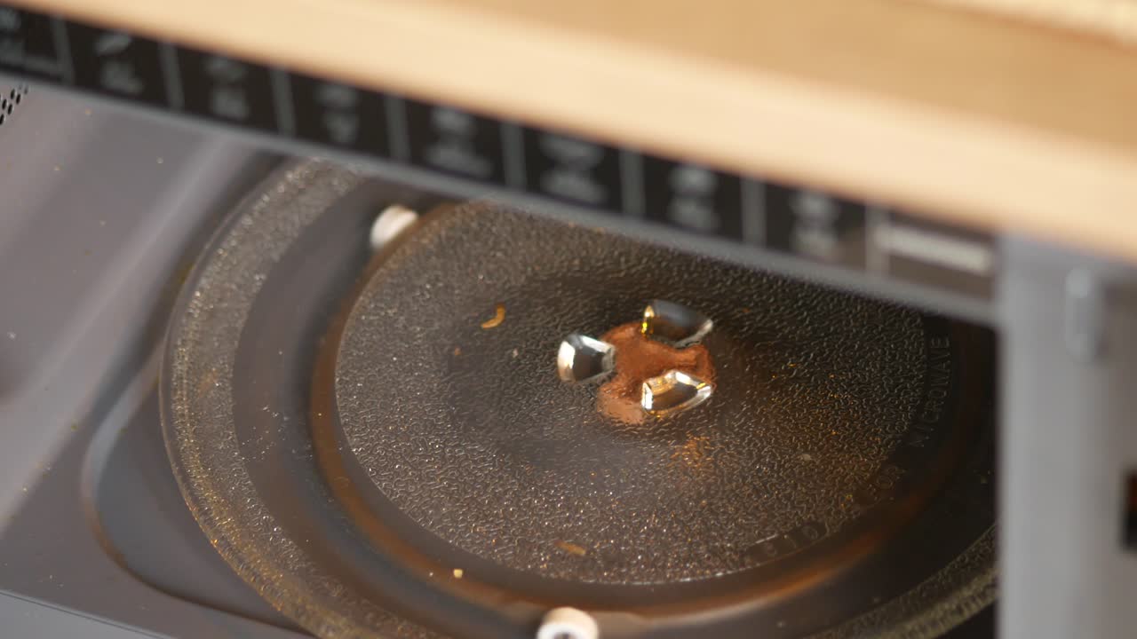 Inside a Microwave Oven