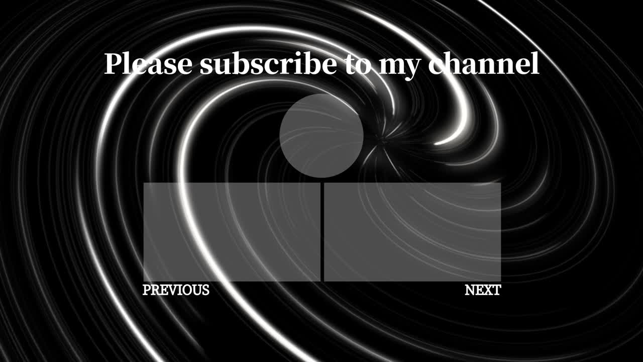 보르텍스 네온 엔드 카드 엔딩 스크린 모션