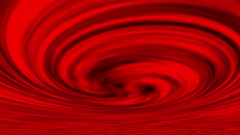 simulación de nubes en forma de espiral rojas vórtice