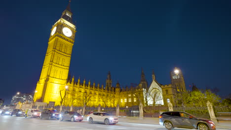 big ben and houses of parliament at night