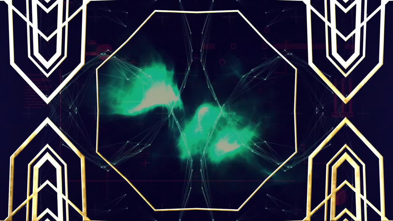 animación de la red de conexiones con criptomonedas en todo el mundo