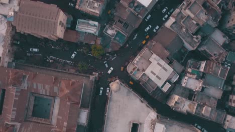 drone shot of ahemdabad, gujarat