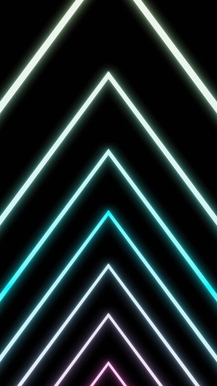 Neon V-Shape Gradient Background