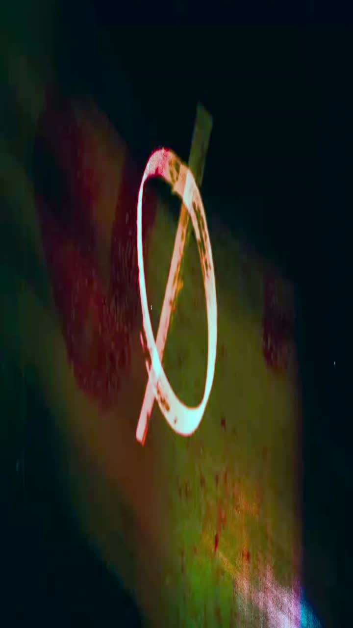 Abstrakt digital glitch lyslækage baggrund