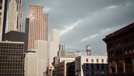 Summer-day-time-cityscape-of-financial-downtown