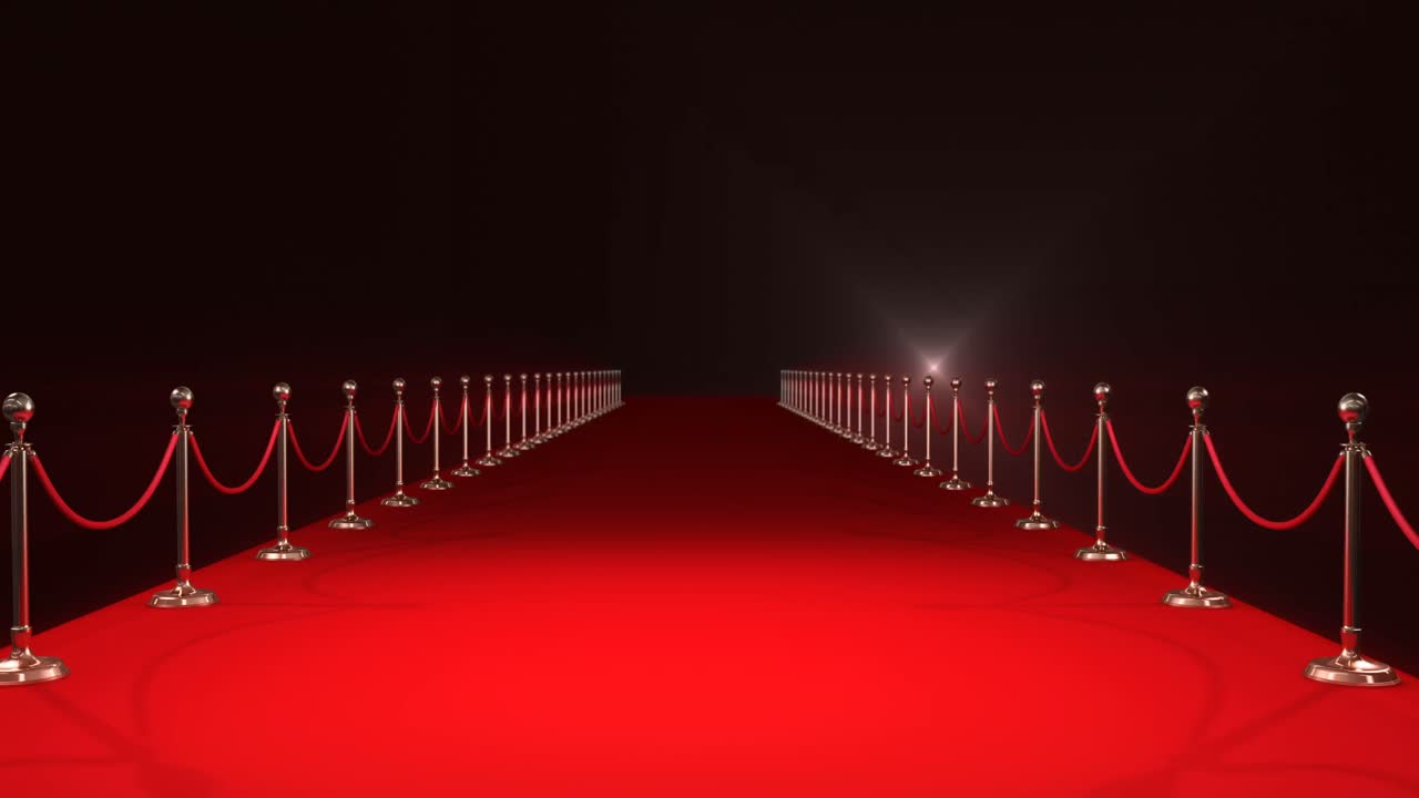 검은 바탕에 스포트라이트가 있는 빨간 카 ⁇