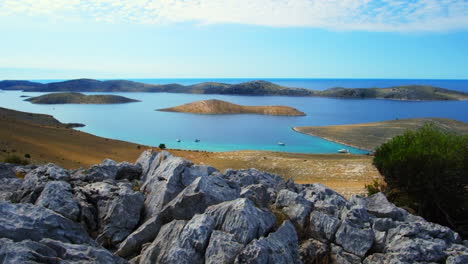 El-Paisaje-Del-Parque-Nacional-De-Kornati-En-Rogoznica-Croacia