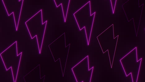 captivating purple lightning bolt pattern - bold and eye-catching display