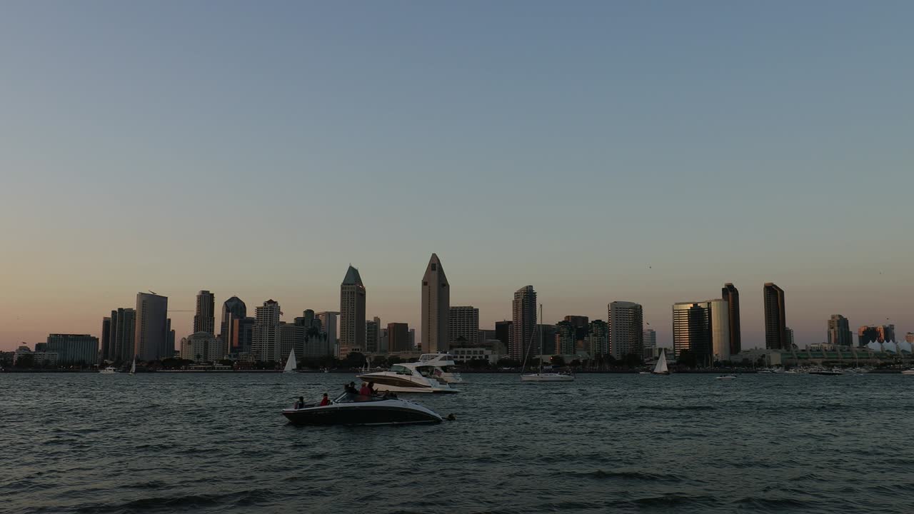 Cityscape of San Diego downtown, California, USA