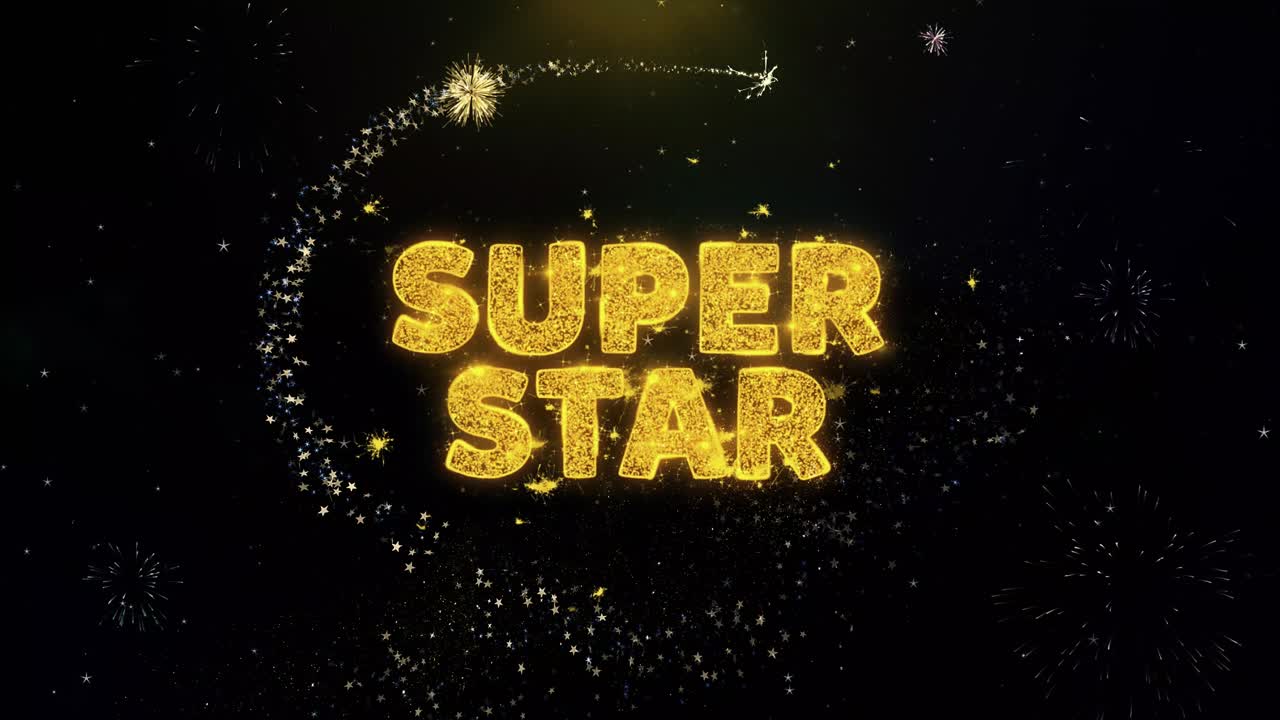 Superstar Fireworks Graphic Design
