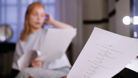 Young-actors-practising