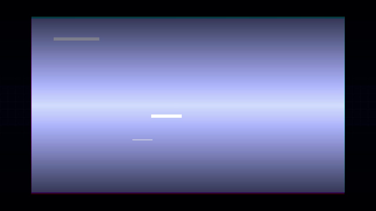 Abstract Digital Glitch Background with Moving White Bars