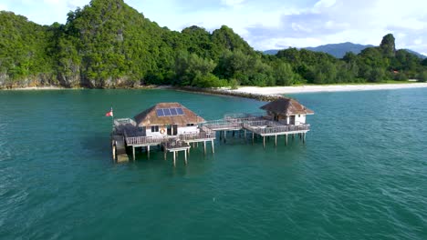 stilt house vacation rental in langkawi, malaysia