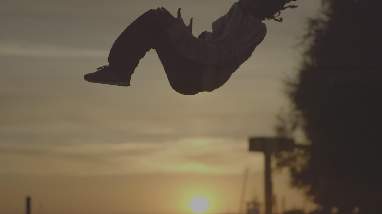 Sunset Dance Silhouette