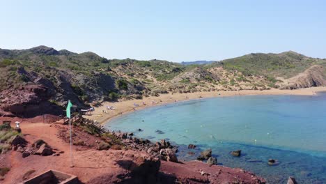 Secluded-beach-in-the-North-of-Menorca-with-Cavalleria-beach-being-the-place-to-be-for-summer