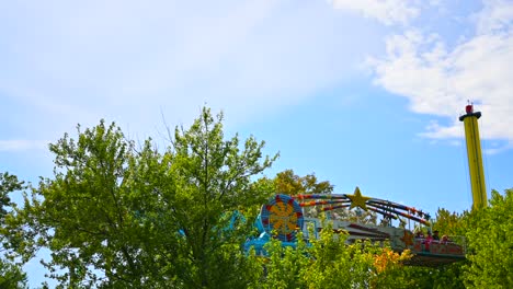 falling star ride amusement park adventureland experience