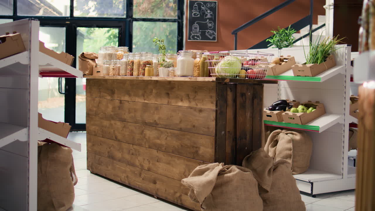 재사용 가능한 컨테이너에 담긴 대량 식품