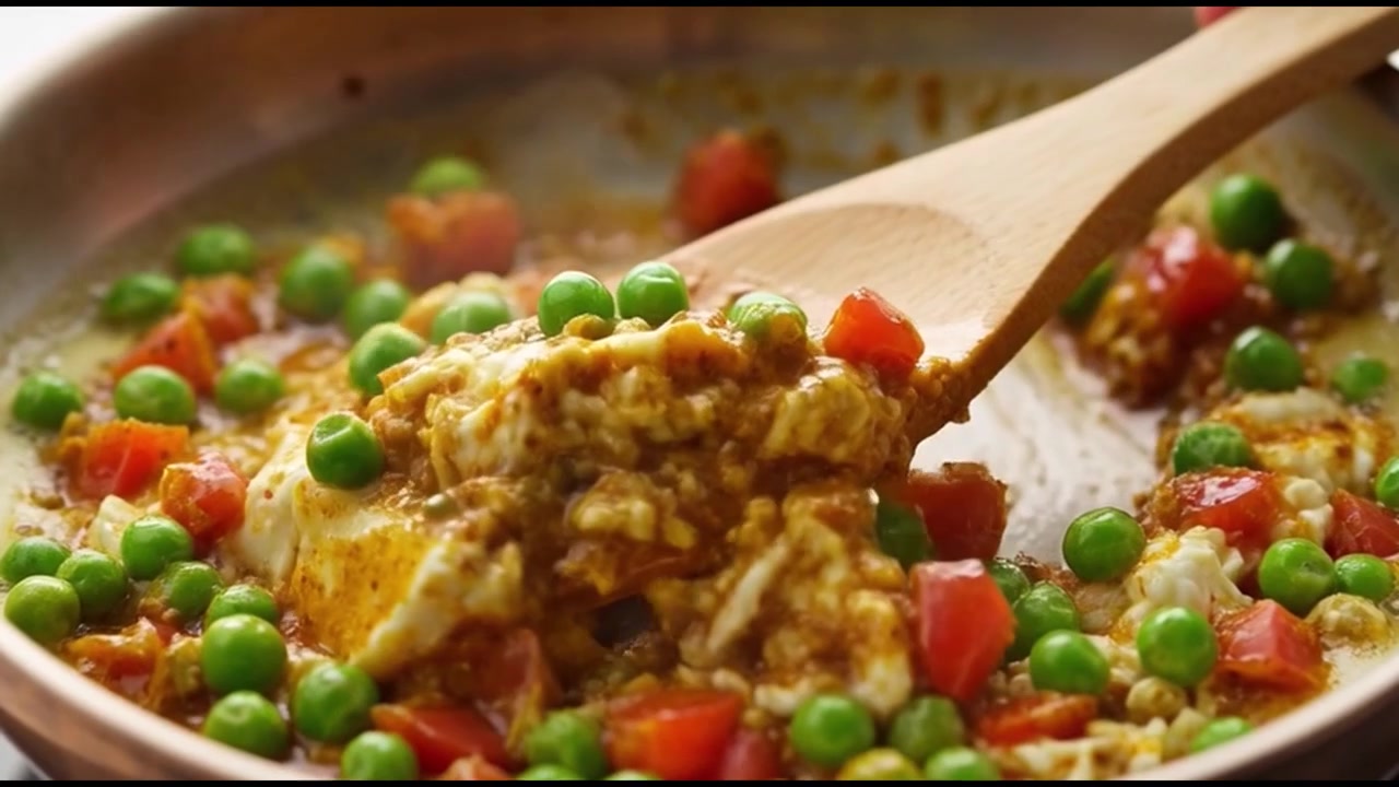 Chef Sofriendo Verduras Frescas y Mantequilla en una Sartén
