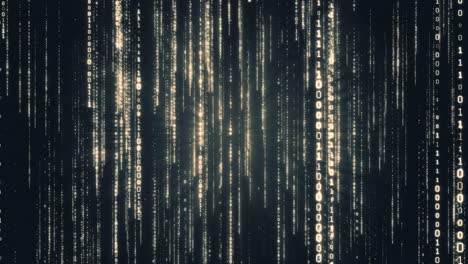 Abstract background of binary code