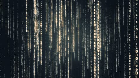 abstract background of binary code