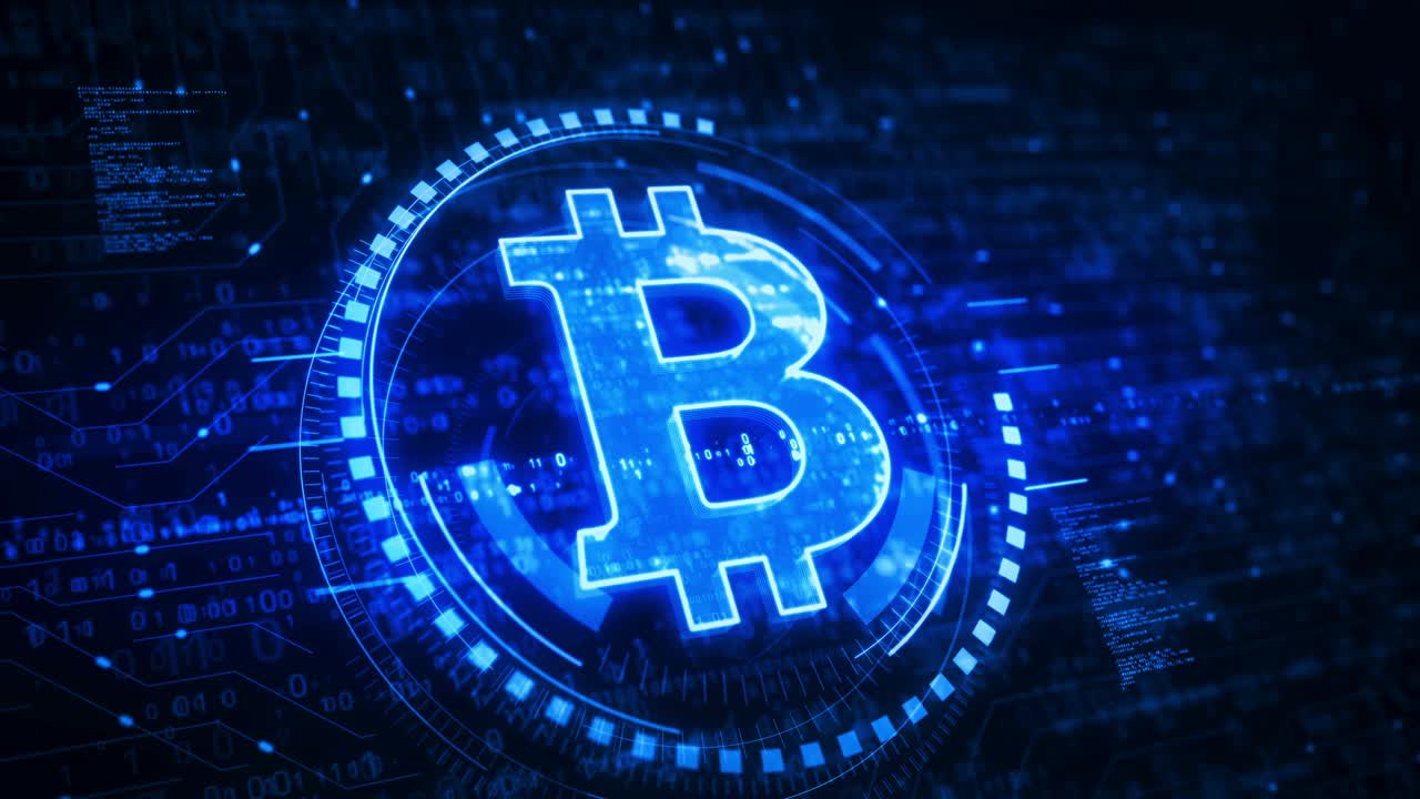 bitcoin es una criptomoneda, un símbolo, un concepto digital.