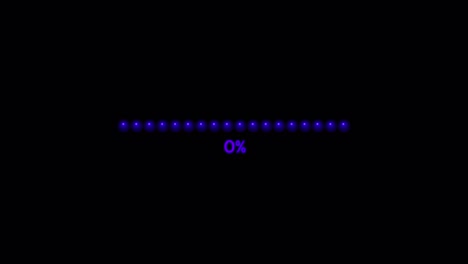 animation colorful loading bar.