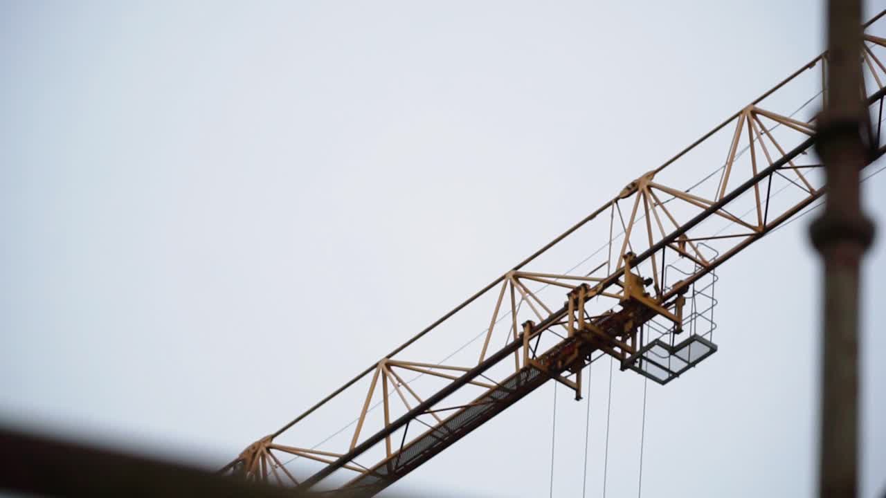 grúa de construcción