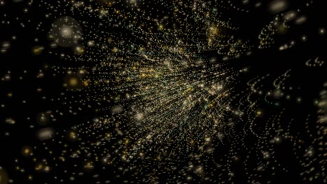abstract particles galaxy stars