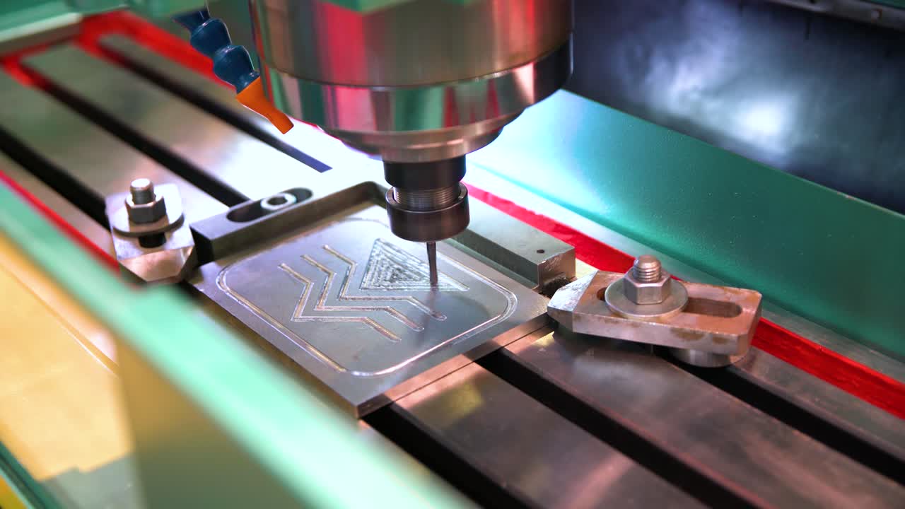 Metalworking CNC milling machine.