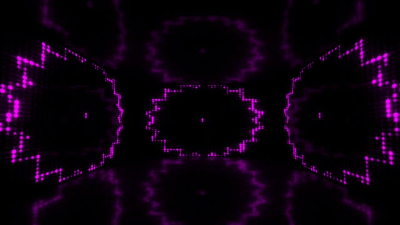 dicko stage led light dance - 4k stock video - loop