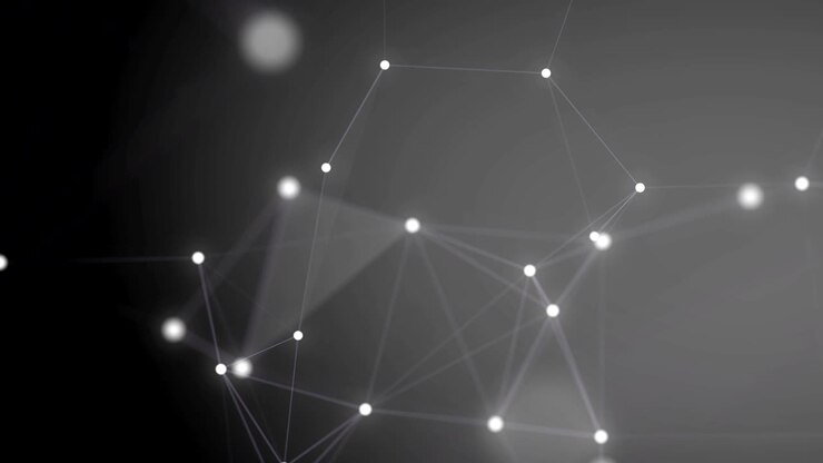 Sfondo 4K ripetibile con linee e punti geometrici