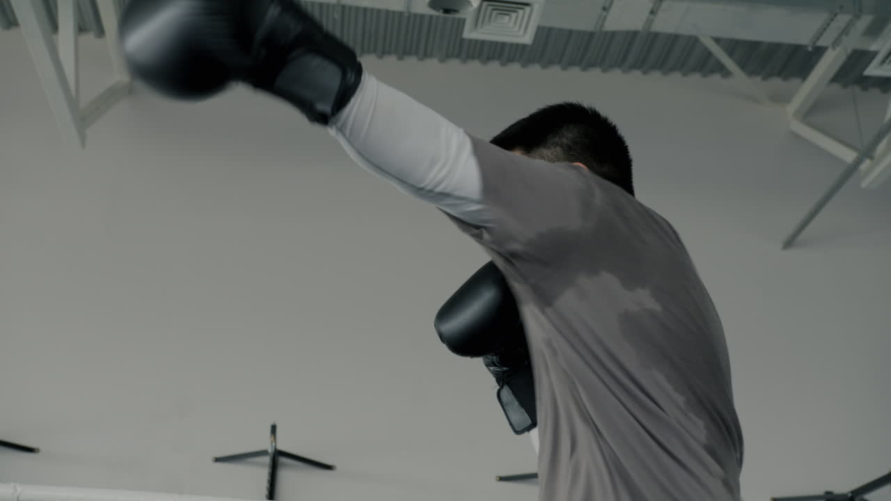 남자 권투 훈련