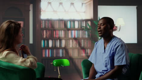 doctor and patient consultation