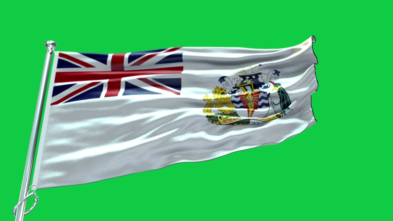 영국 남극 영토의 4k 매우 상세한 발 - 영국 남쪽 영토의 발 높은 세부 사항 - 국가 발 영국 남서쪽 영토 파동 패턴 루프 가능한 요소