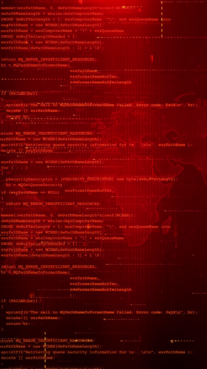World map breaking news red technology digital big data connection digital cyberspace data network