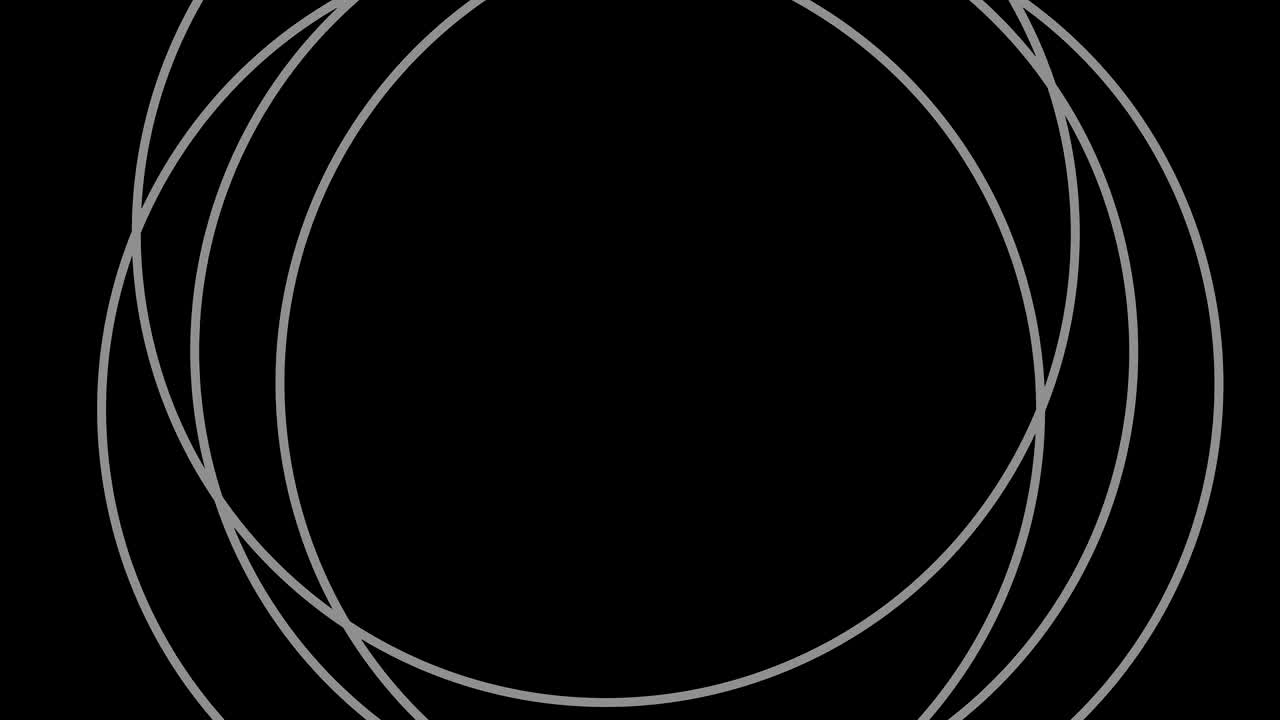 흑백 그림은 스트로보스코피와 최면 효과를 가지고 있으며 시계 방향으로 회전하고 크기를 증가시니다.