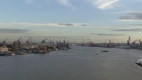 sail in the port of shanghai, china