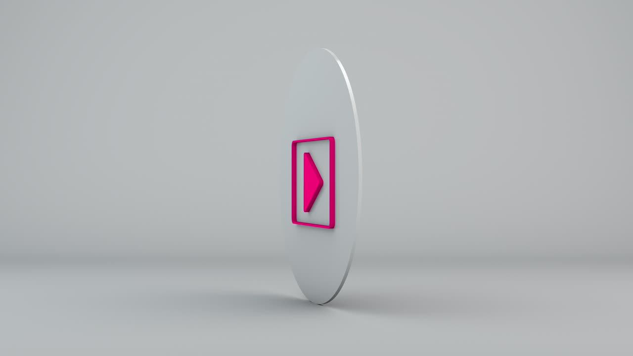 el bucle de icono de reproducción 05