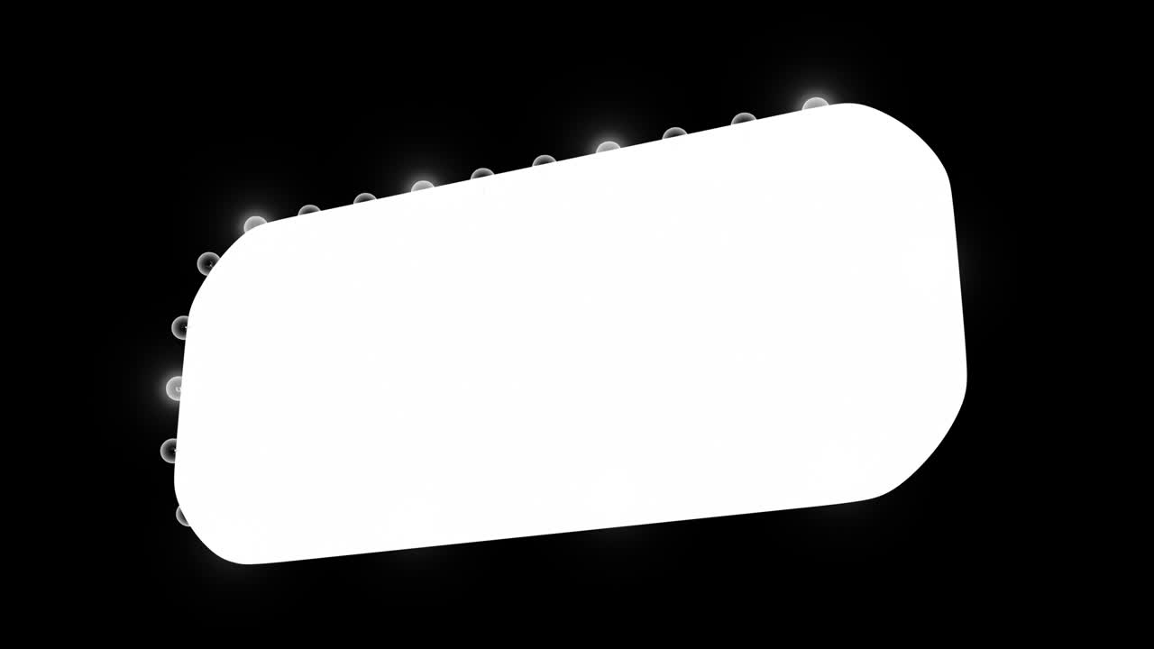 알파 채널을 가진 마키 (marquee) 는 원활하게 루프를 니다.