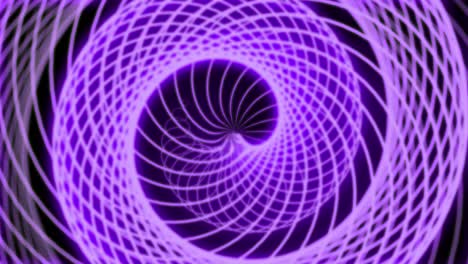 animación de formas geométricas abstractas. un fondo lleno de imaginación y creatividad. el fondo es negro. el color es púrpura.
