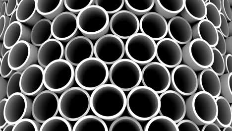 background of pipes