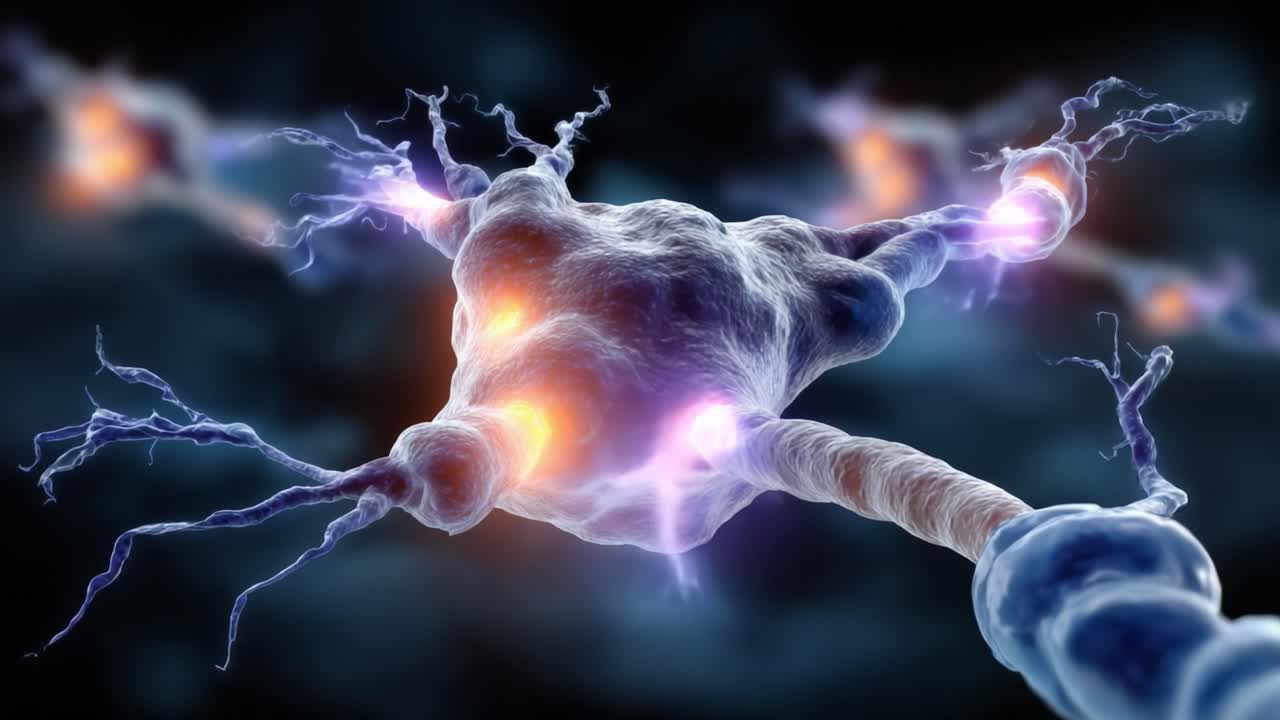 Captivating Visualization of Neural Activity: A Journey Through the Dynamic Interactions Between Neurons and Their Electrical Signals in the Brain